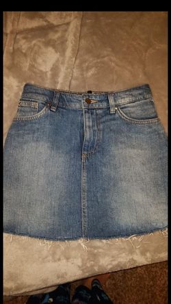 Denim skirt