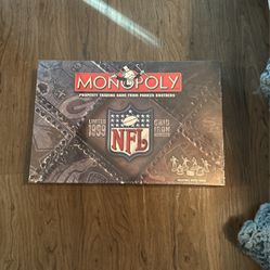 Vintage Nfl Monopoly 1999 Game