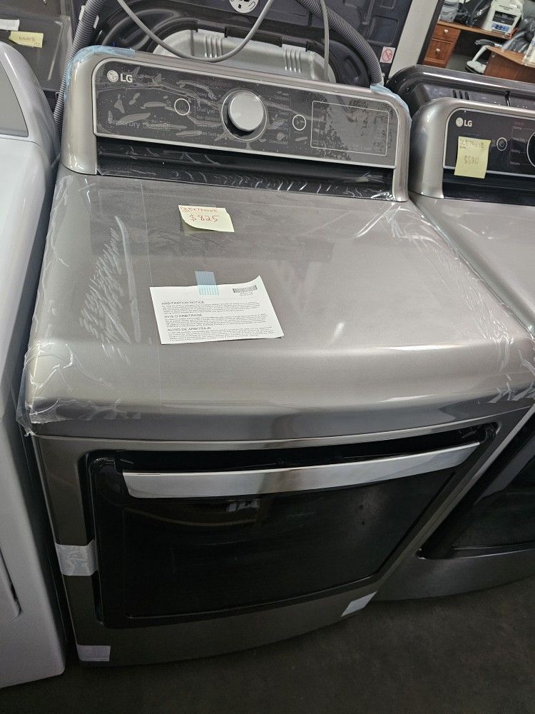 LG Frontload Electric Dryer With Sensor Dry Anti Bacteria And Steam Fresh/Sanitize