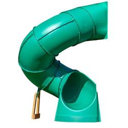 Spiral tube outdoor playset Slide