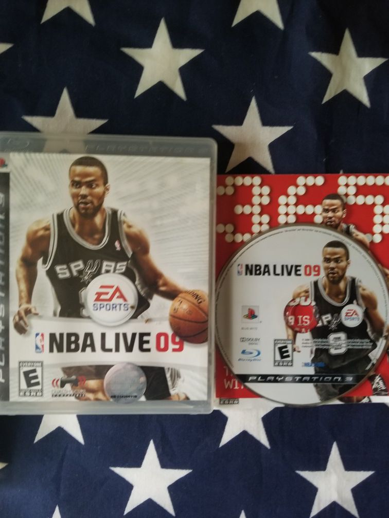 NBA LIVE 09 (PS3)