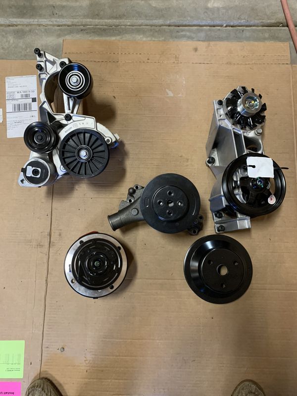 Small Block Chevy Serpentine Belt Conversion Kit