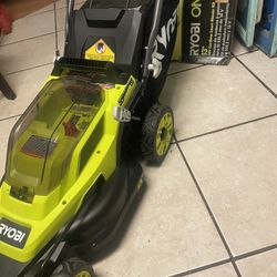 RYOBI ONE+ 18V 13 in. Cordless Battery Walk Behind Push Lawn Mower (Tool Only)