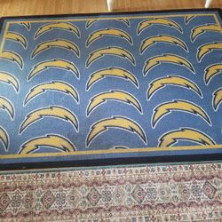 Charger Bolts Area Rug 