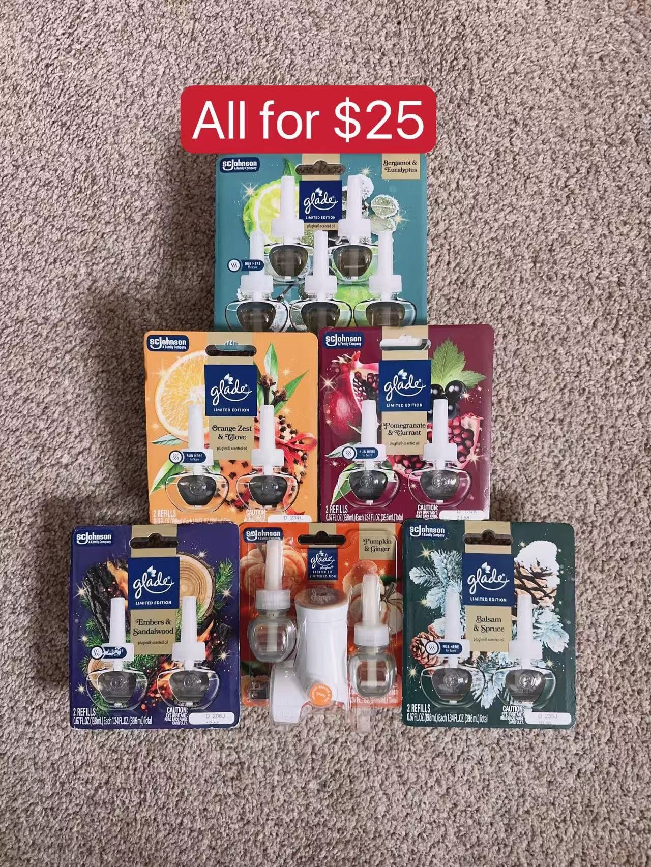 Glade bundle sale all for $25
