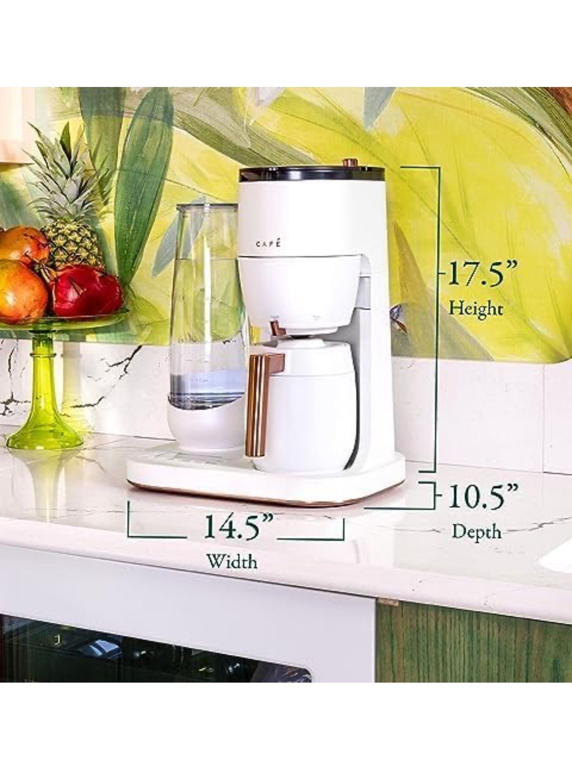 Café Specialty Grind and Brew Coffee Maker, Single Serve Option