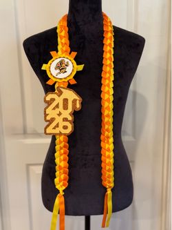 🧡🎓💛Corona del Sol Graduation Lei *READY FOR PICK UP*