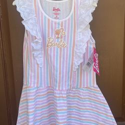 Barbie Sundress With Ruffles 5T..