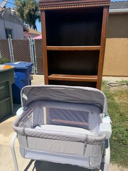 Book shelf/ baby bassinet