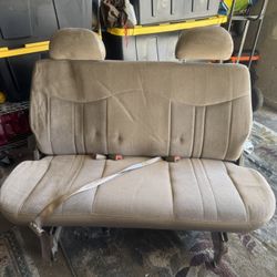 Chevy Astro Backseat Year 2000