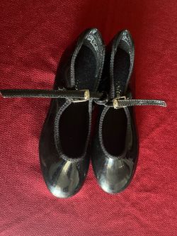 Theatricals Classic Mary Jane Buckle Tap Dancing Shoes Size 11 1/2 M Girls