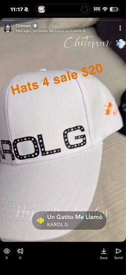 Karol  G hats/caps