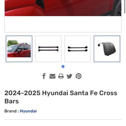 Santa Fe 2024 -2025 Cross Bar 