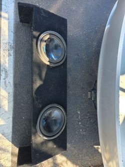 Apline 10" car speakers subs with custom box