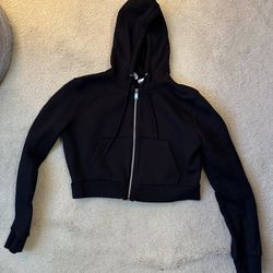 Women’s H&M Cropped Zip Up Size Large