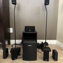 Bose Acoustimass Speaker System With Wireless Surround link