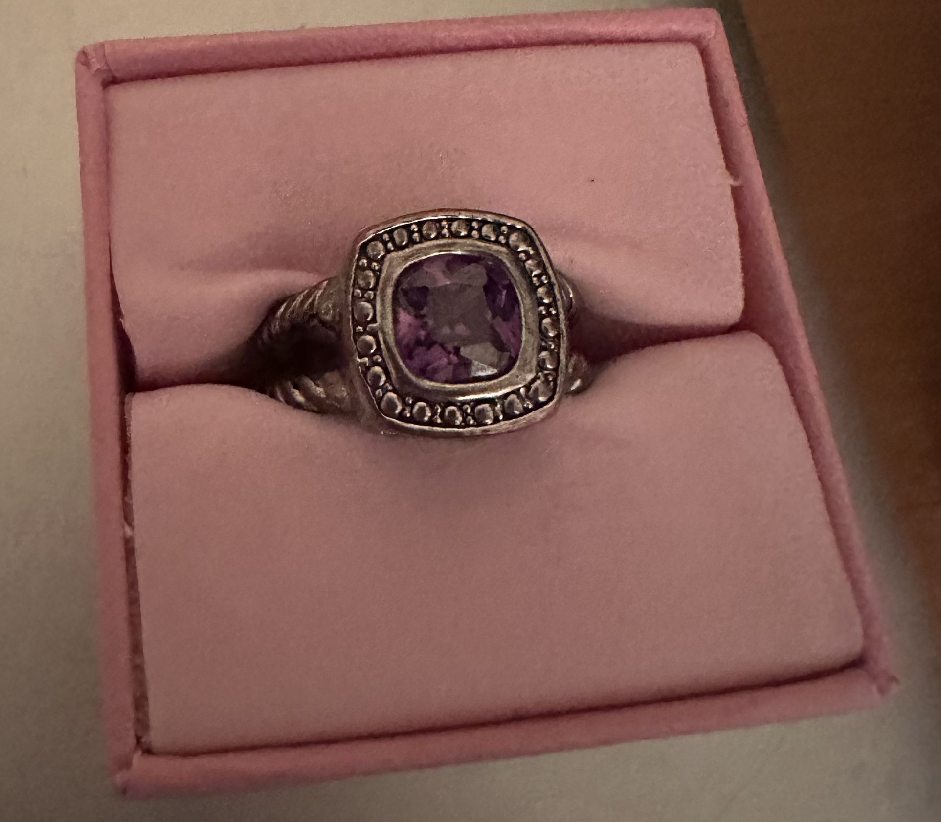 Sliver Color ring size 8