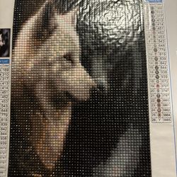 White/black Wolves 