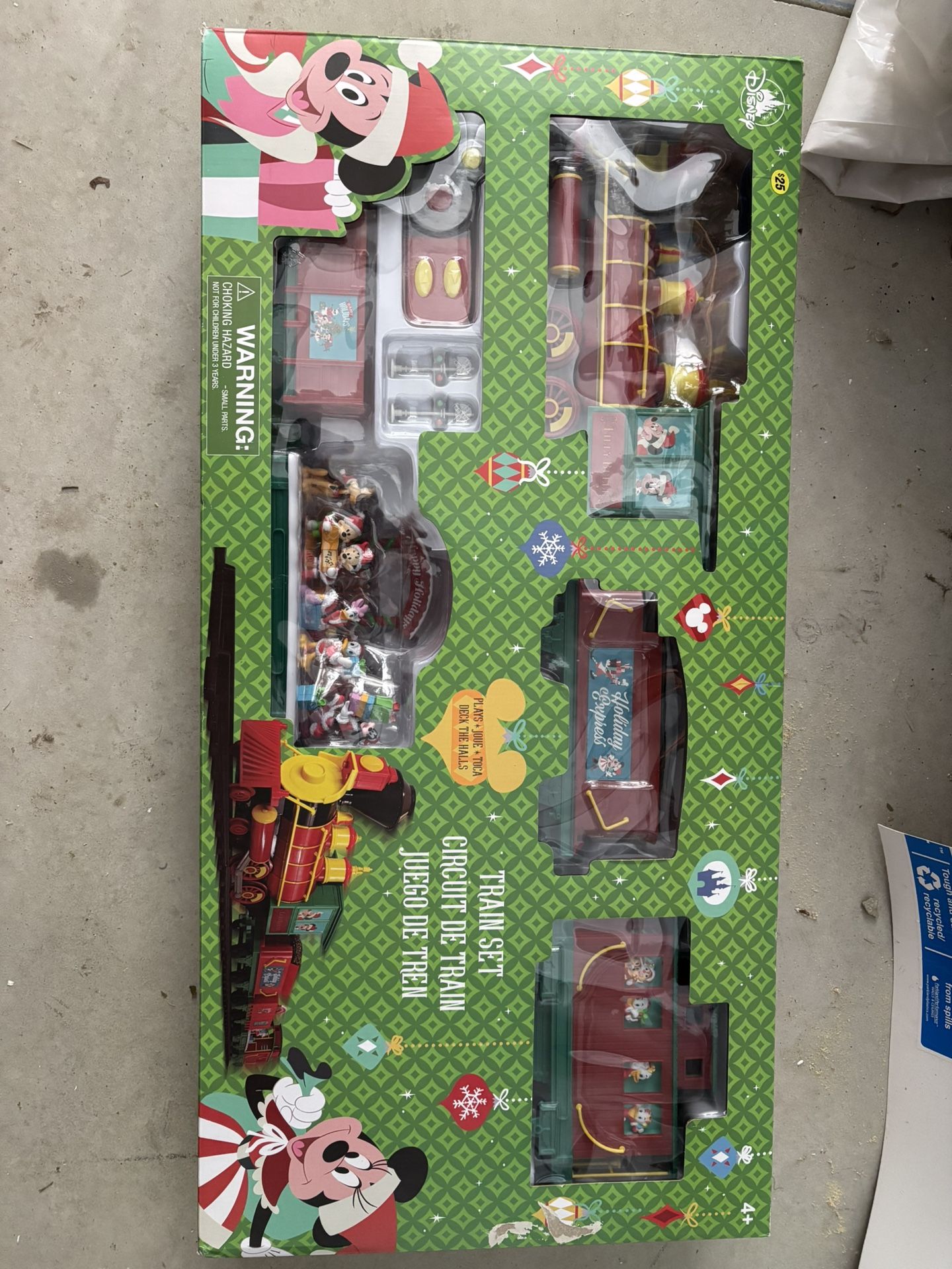 Disney Christmas Train Set
