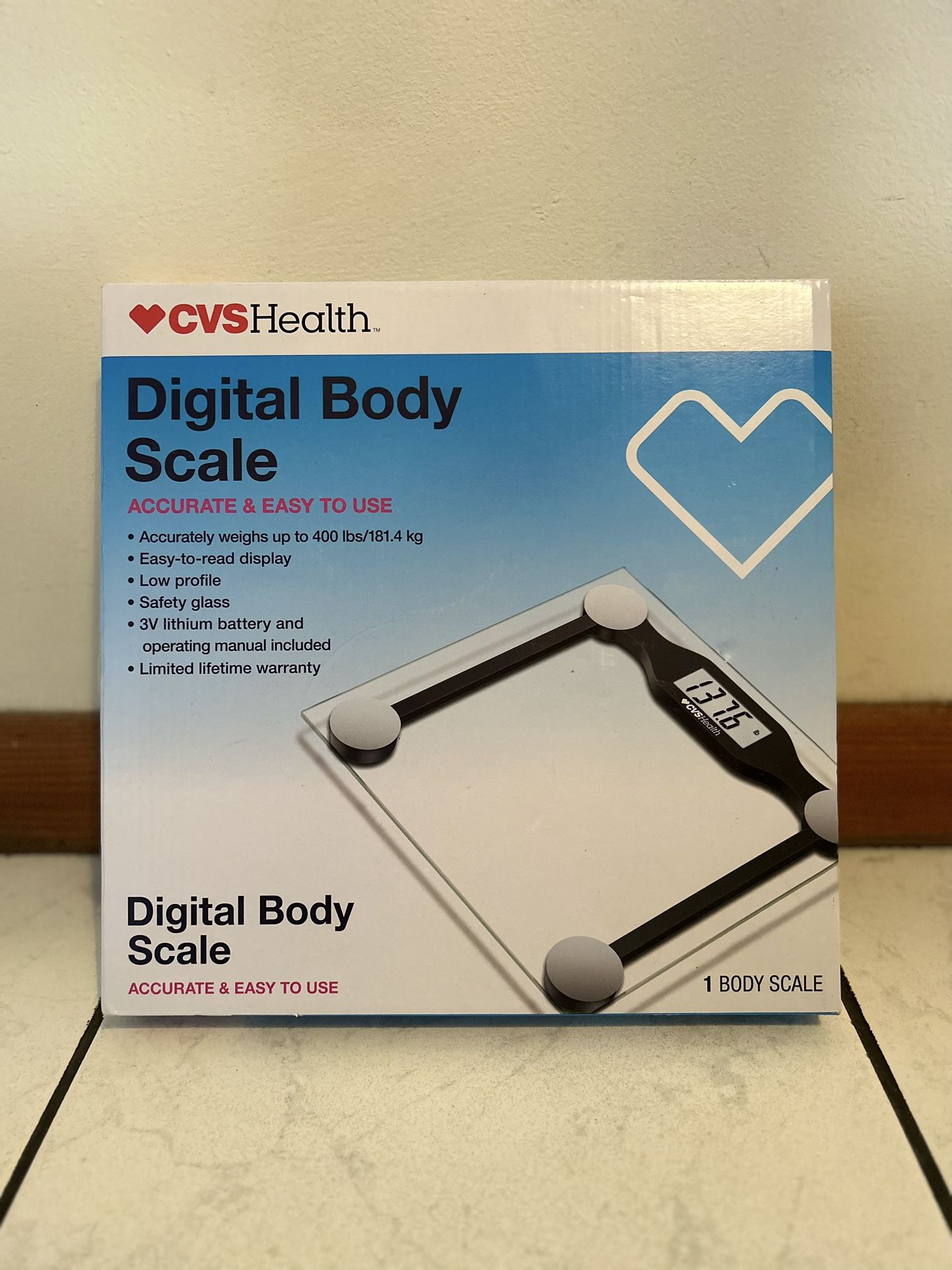 NEW CVS Health Digital Body Scale