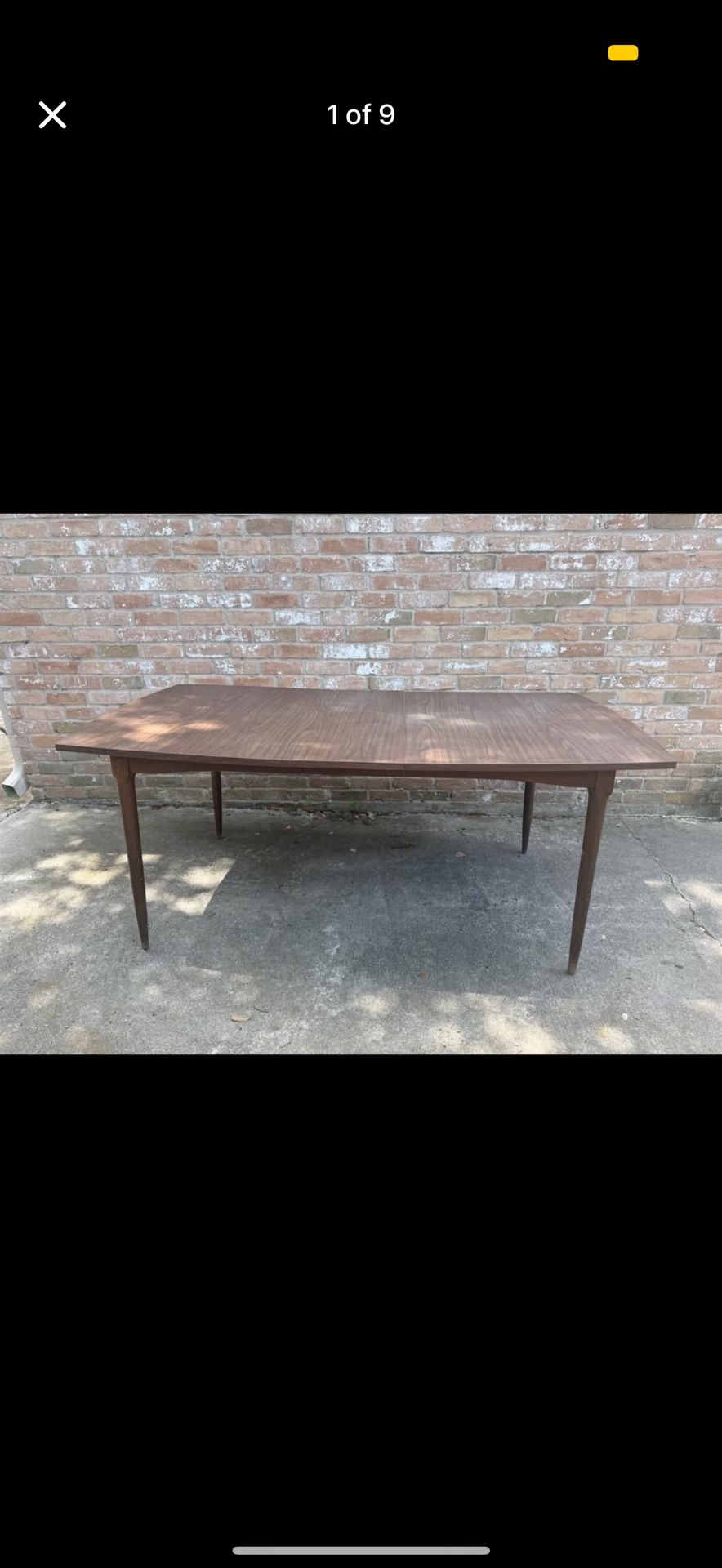 MCM Kitchen Table Dining Room Table