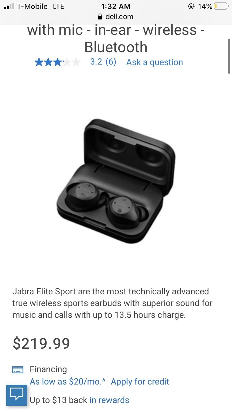 Jabra elite wireless headphones