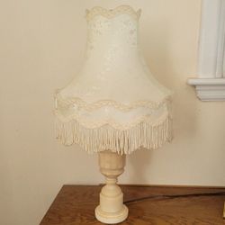 Vintage Marble Alabaster Lamp