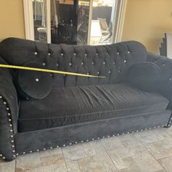 Black Sofas (set)