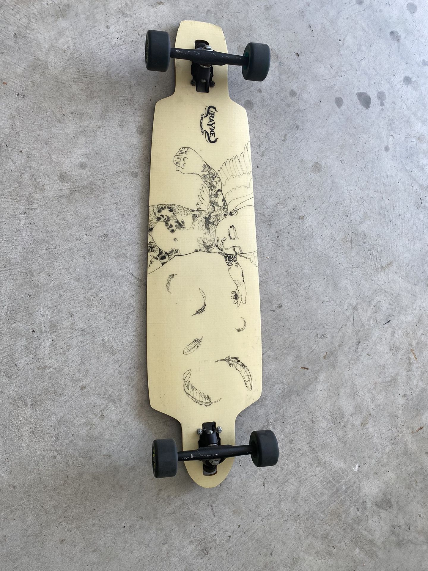 Rayne Hustler Tupac Longboard