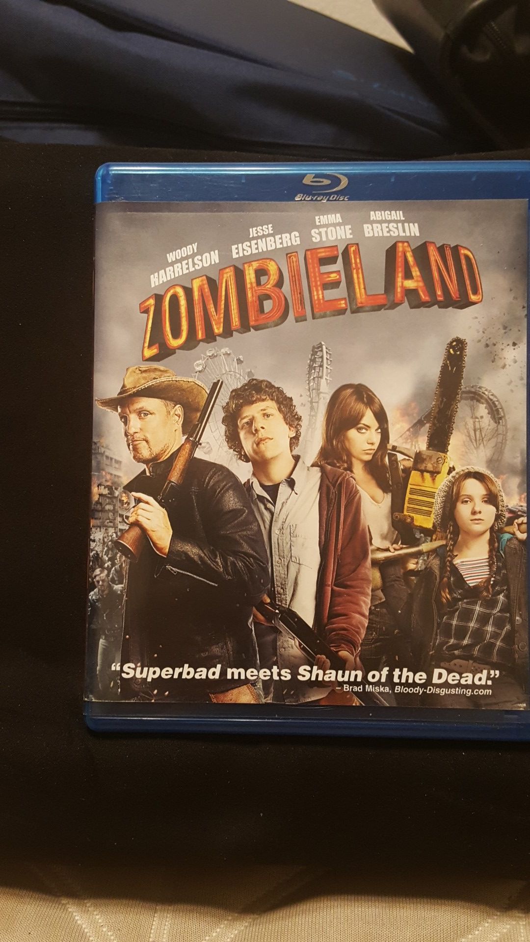 Zombieland bluray