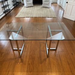 Modern Glass Dining Table