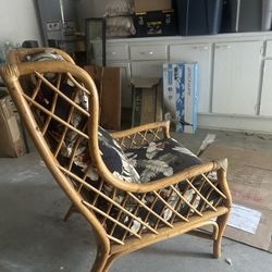 Vintage Bamboo Chair 