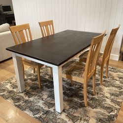 Solid Wood Dining Table 