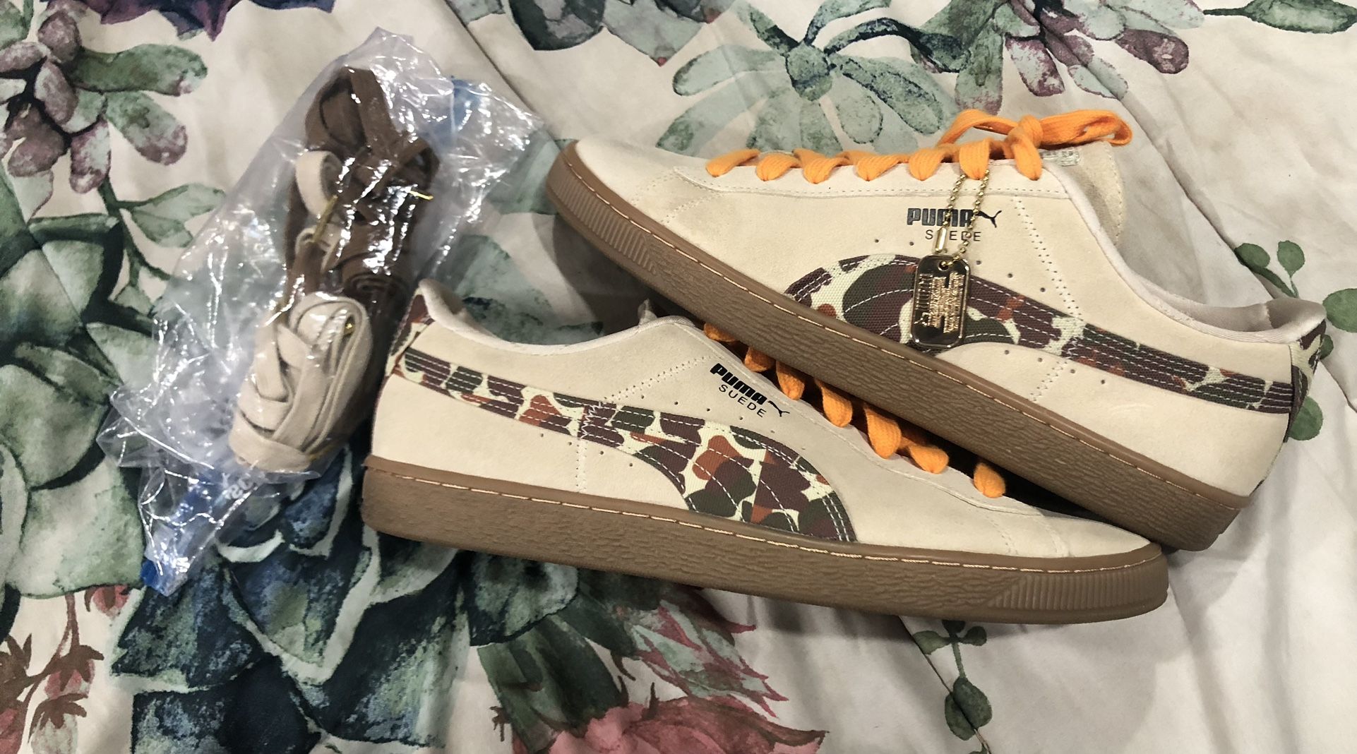 SHOE PALACE EXCLUSIVE puma SUEDE DUCK CAMO  Size 12 Men’s 