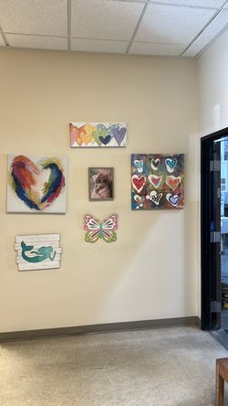 Frames for girls room