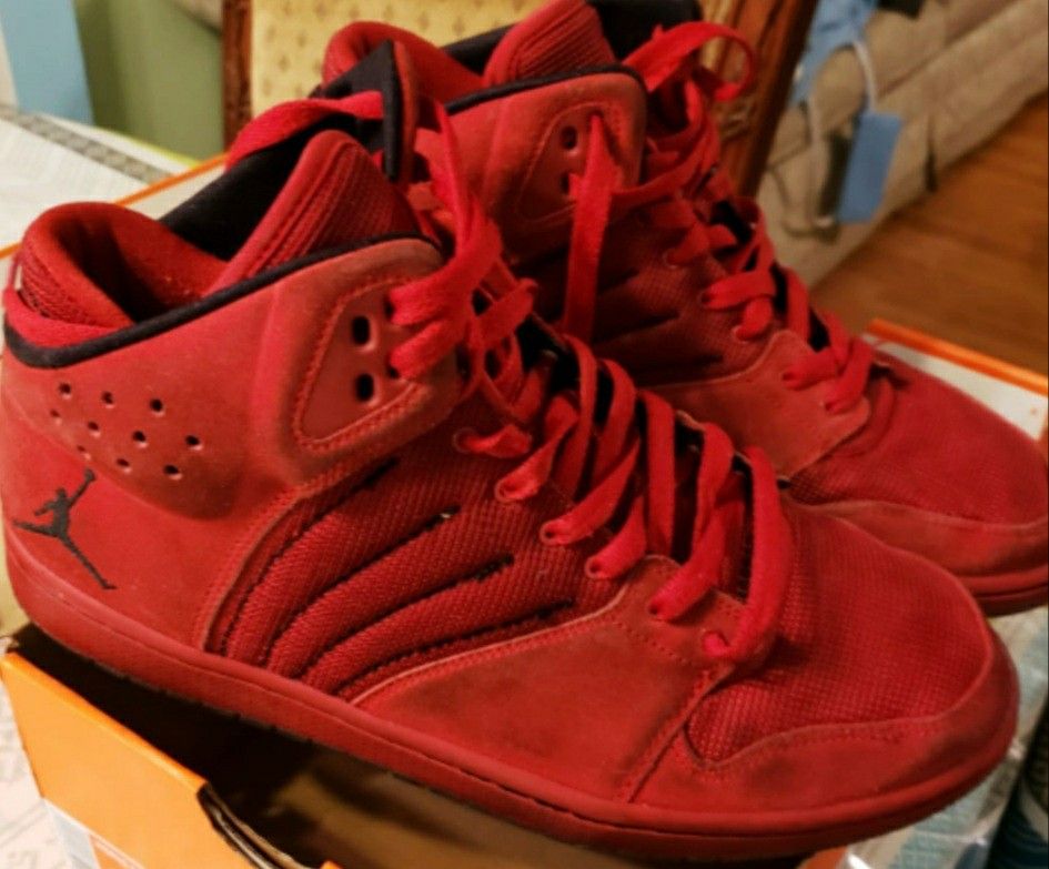 Red Jordans