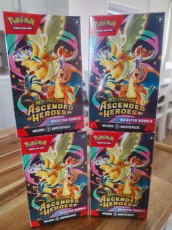 Pokémon Mega Evolution Ascended Heroes Booster Bundle