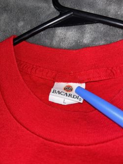 Red Vintage Bacardi T-Shirt Size L $30 (OBO)