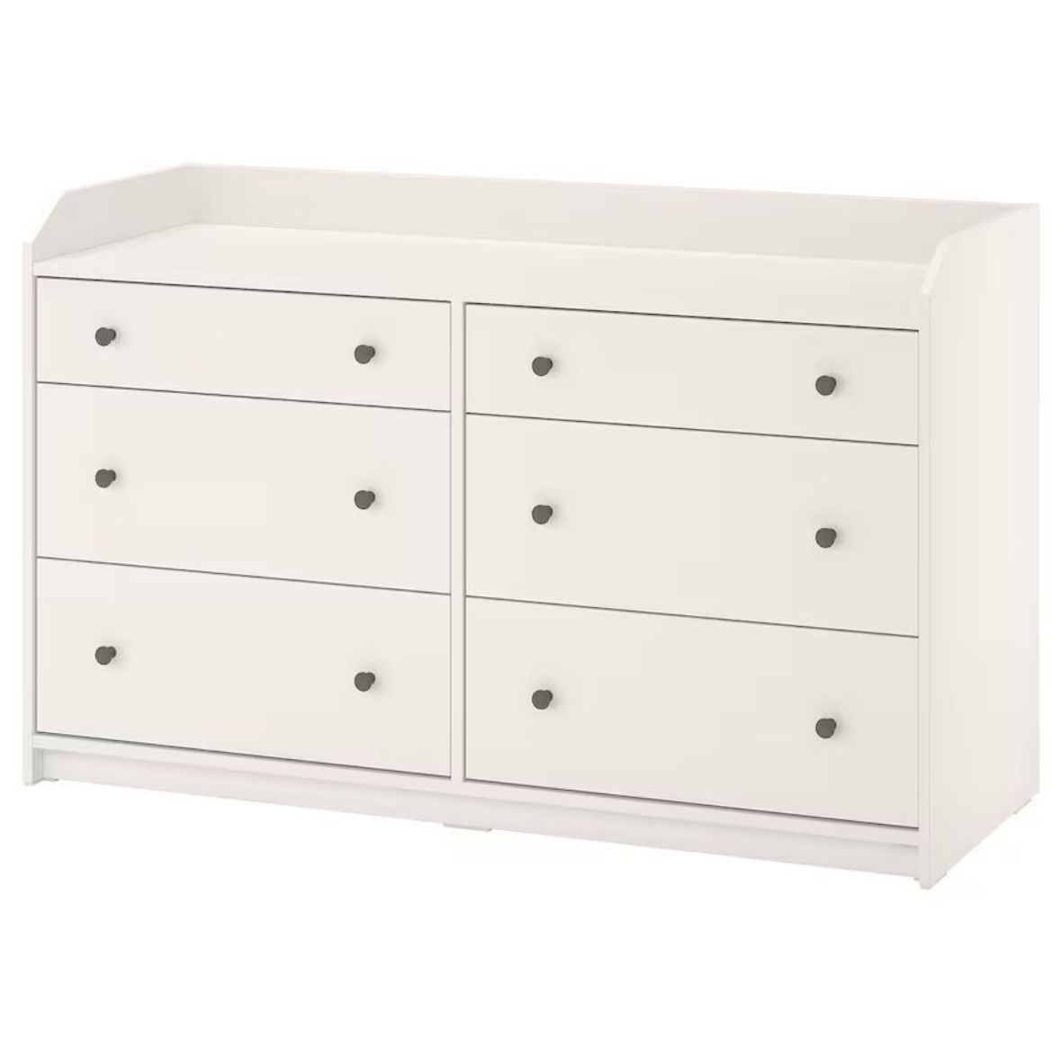 IKEA HAUGA 6 drawer white dresser (discontinued) - YES, AVAILABLE. for Sale  in Westview, FL - OfferUp