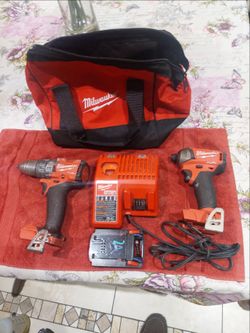 Milwakee combo compat drill regular drill 155.00