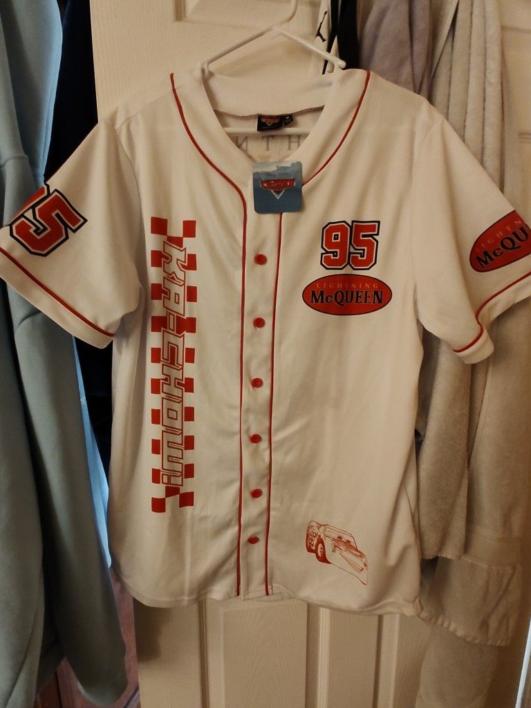 Lightning McQueen Baseball Jersey