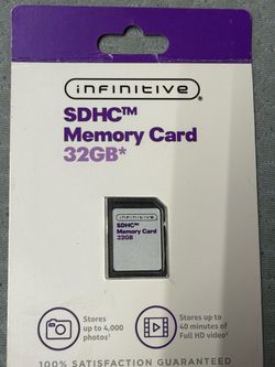 Infinitive SDHC Memory Card 32GB