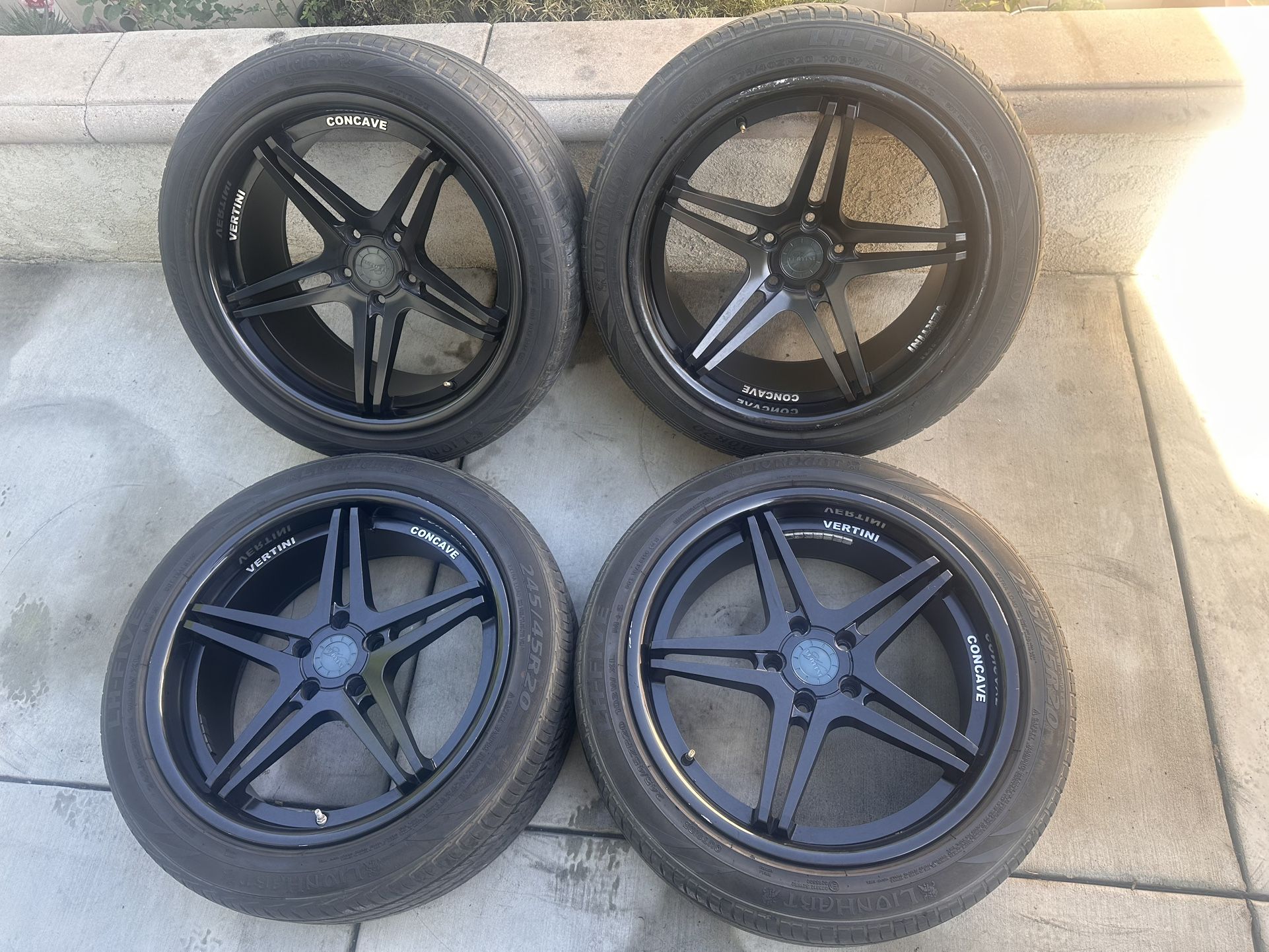 Vertini Concave RFS1.6 Wheels