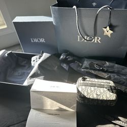 DIOR MINI SAFARI SADLE BAG 