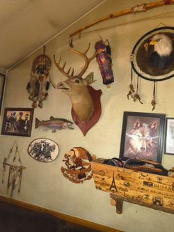 Deer heads