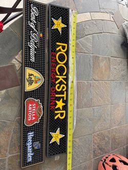 BAR MATS SPILL RAIL LOT OF 2
