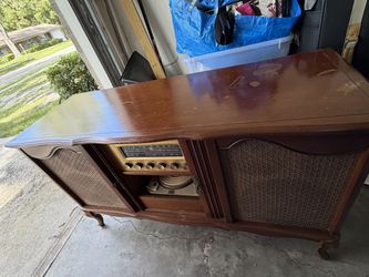 Free A classic Curtis Mathes Stereophonic High-Fidelity Music Center Console