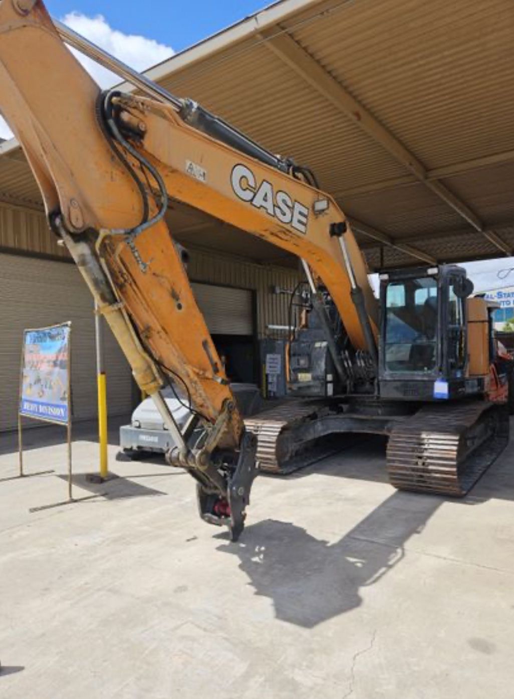 Case CX245 Excavator - Enclosed Cab