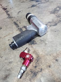 MATCO 3/8" REVERSIBLE AIR DRILL!!! COMES WITH MATCO SWIVEL INLET!!!