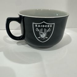 Las Vegas Raiders NFL Ceramic Soup Mug